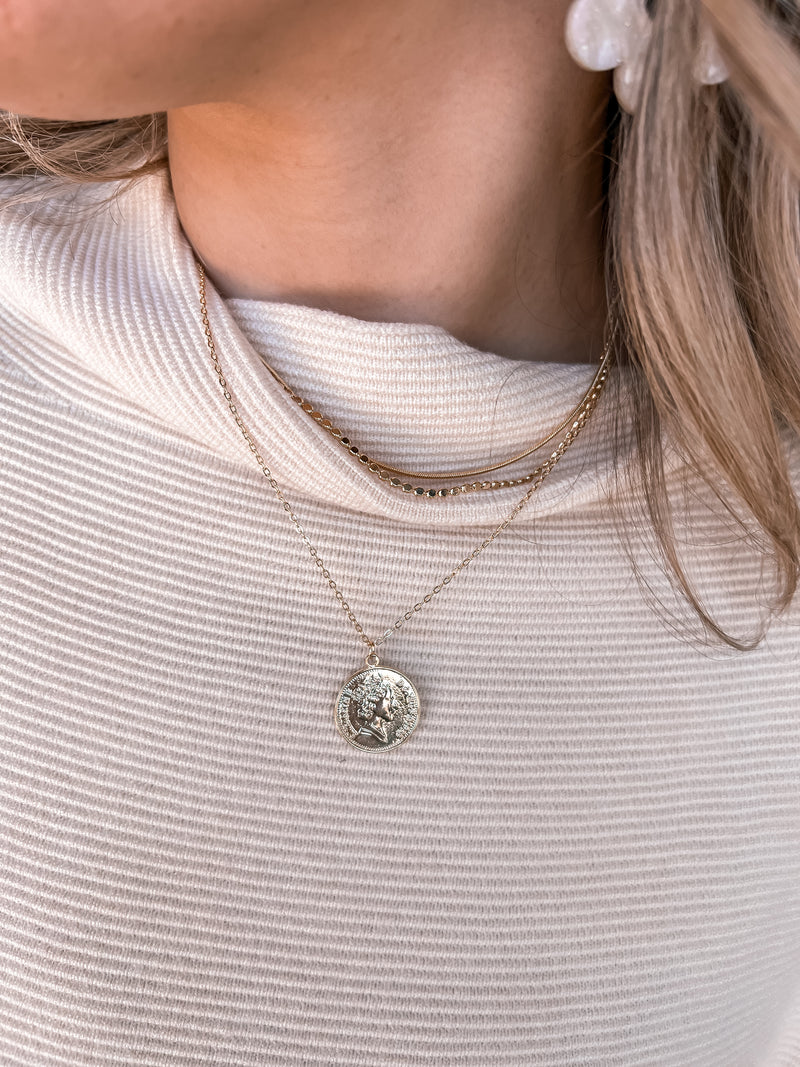 Coin Toss Necklace