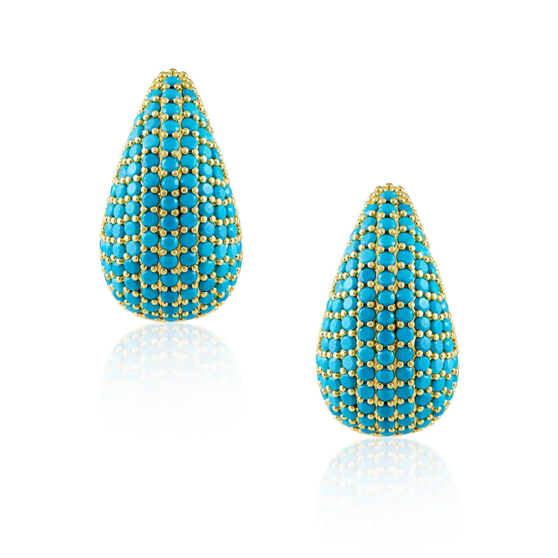 Celine Raindrop CZ Earrings