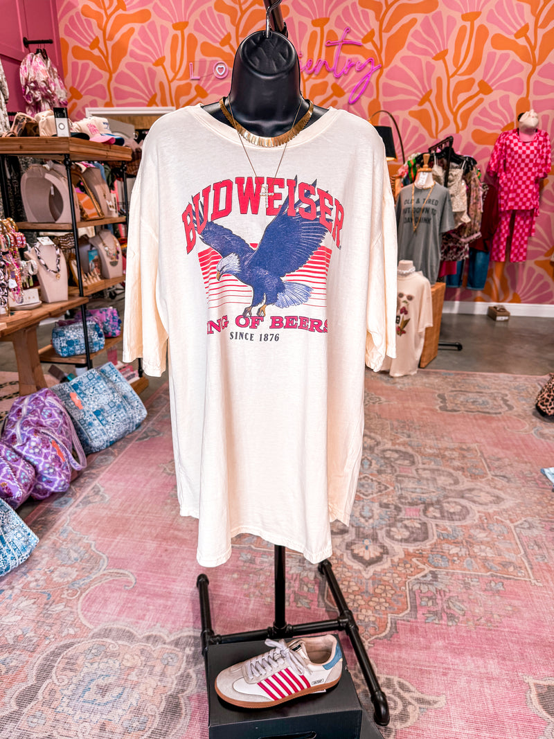 Budweiser Oversized Tee