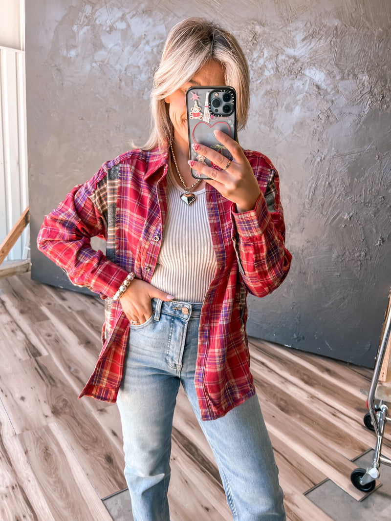 The Comfort Flannel (Red)