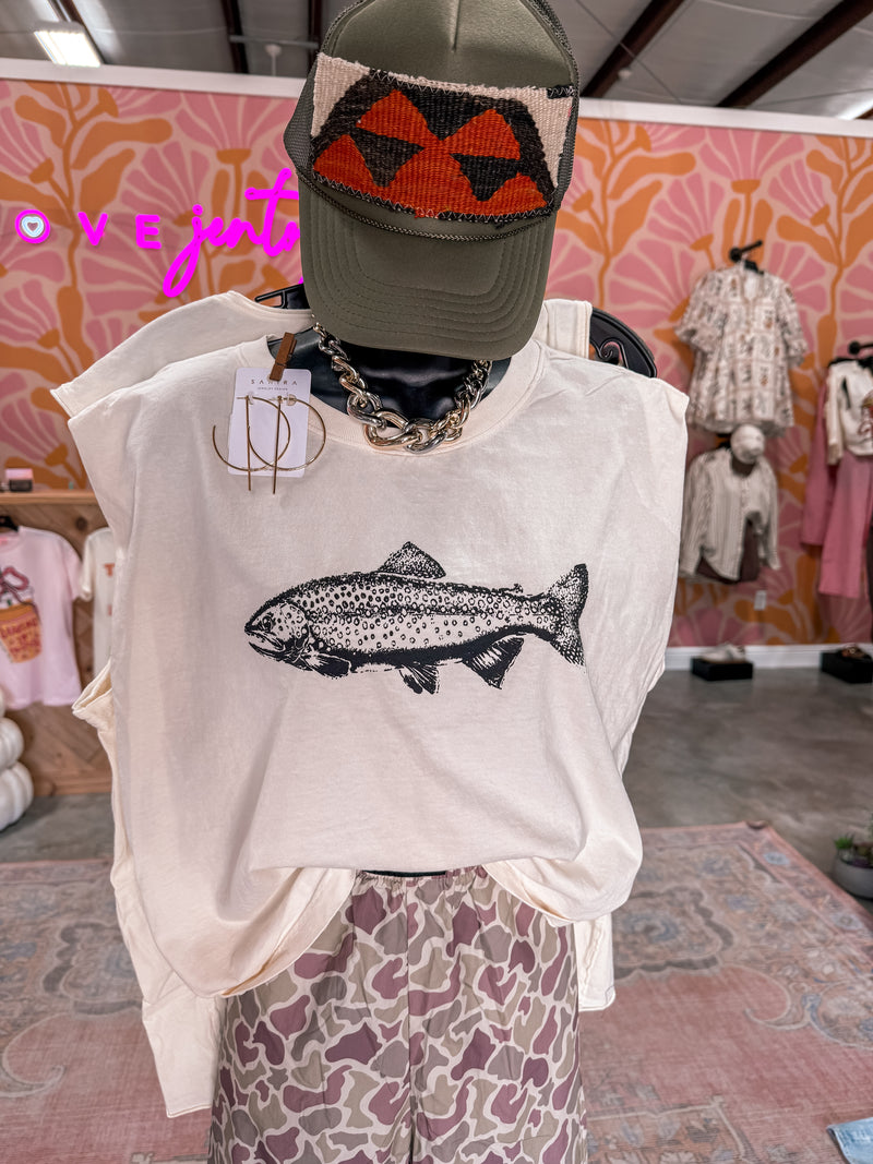 Fishing Muscle Tank