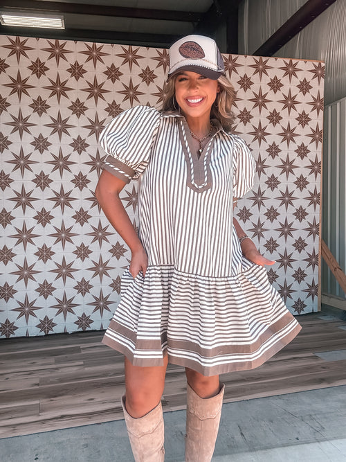 Mocha Mousse Dress