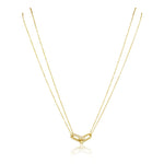 U Link Pave Necklace