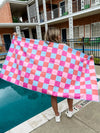 Checkered - Quick Dry Towel