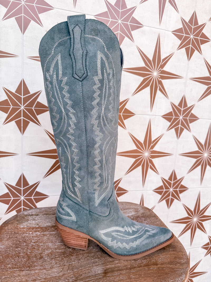 Baby Blues Cowboy Boot