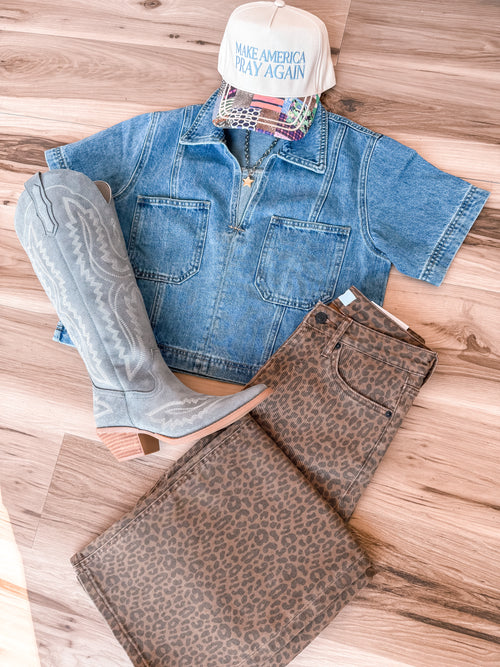 Roxy Denim Top