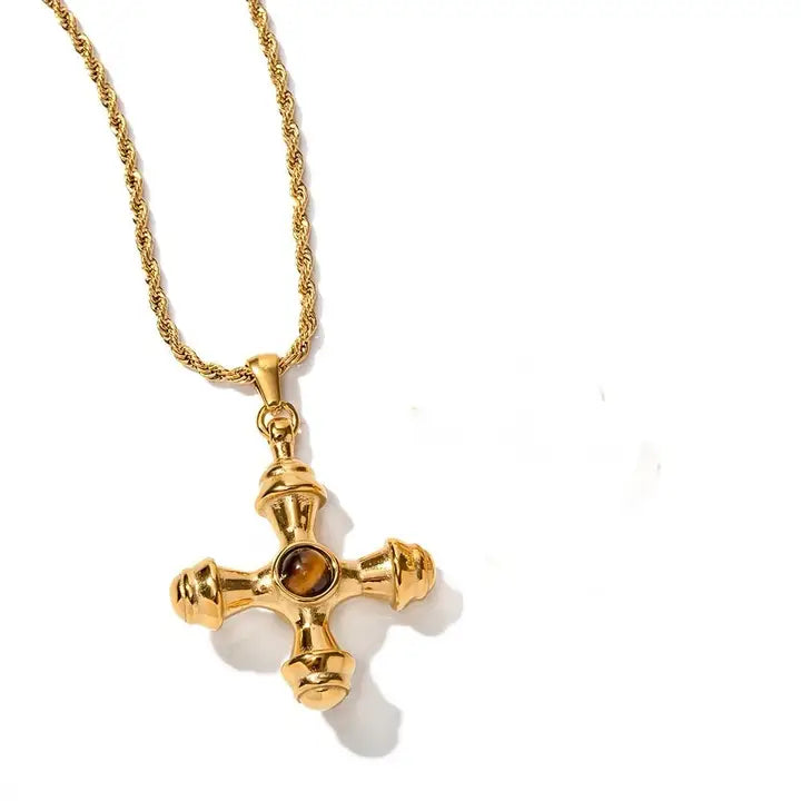 Opehlia Cross Necklace