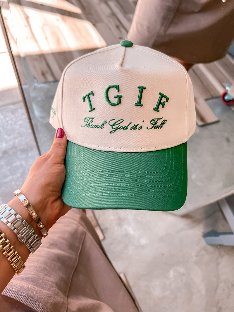 TGIF (Thank God It's Fall) Hat