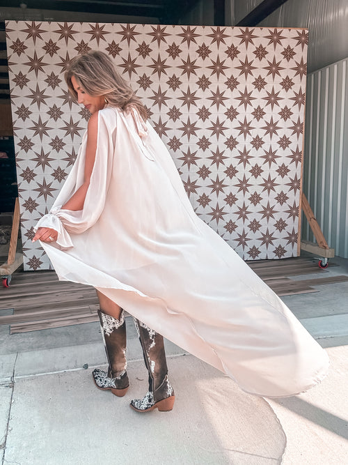 Southern Drawl Dress (Cream)