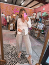 While We're At It Ribbed Knit Top (Coconut Milk)