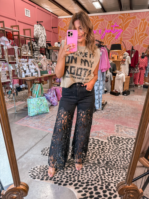 Meet Me At Midnight Denim (BLACK)