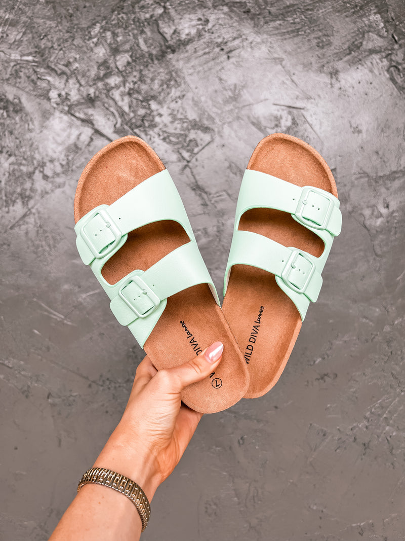 Audrina Sandal (Mint)