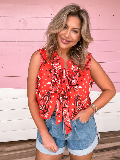 Wound Up Bow Top