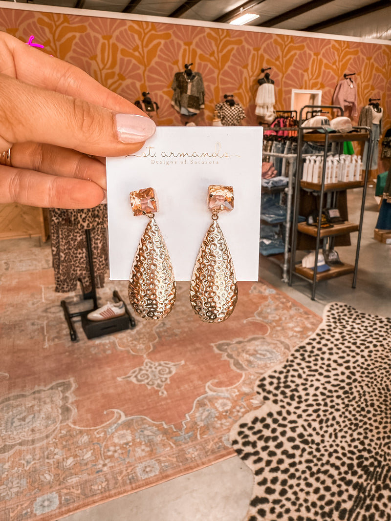 Rose’ Bubble Statement Earring