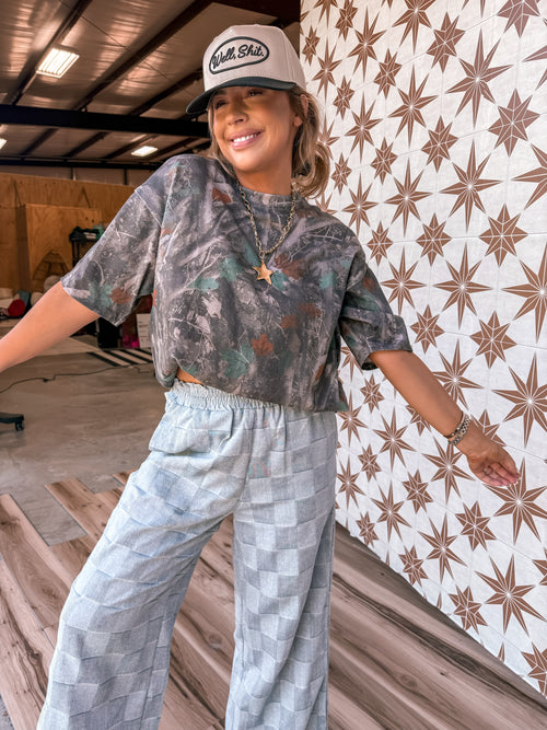 Off Duty Camo Top