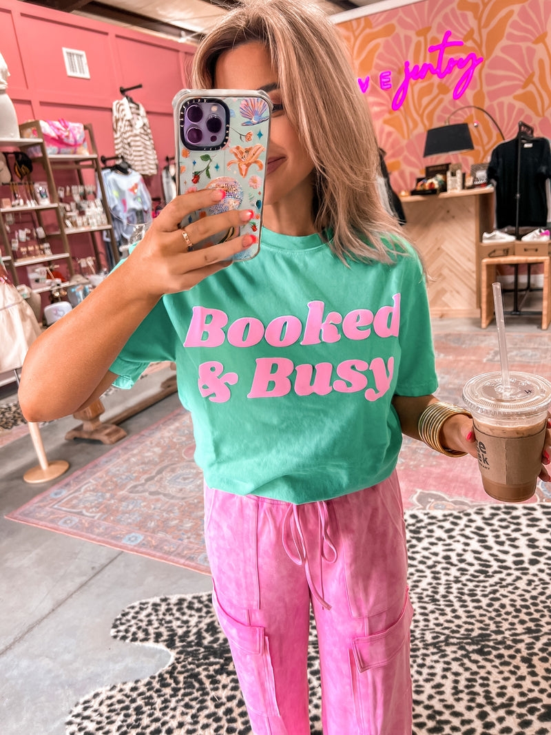 Booked & Busy Tee