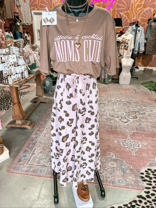 Caffeine Moms Club Tee