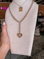 Rachel Heart Pendant Necklace