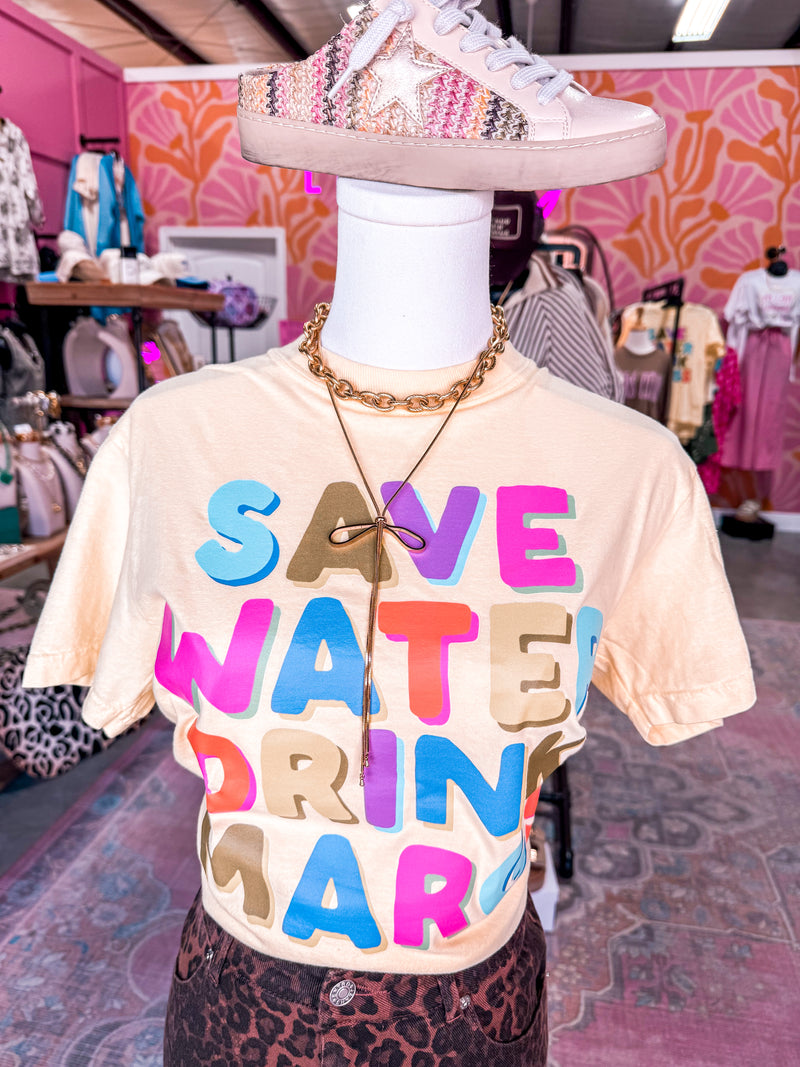 Save Water Drink Margs Tee