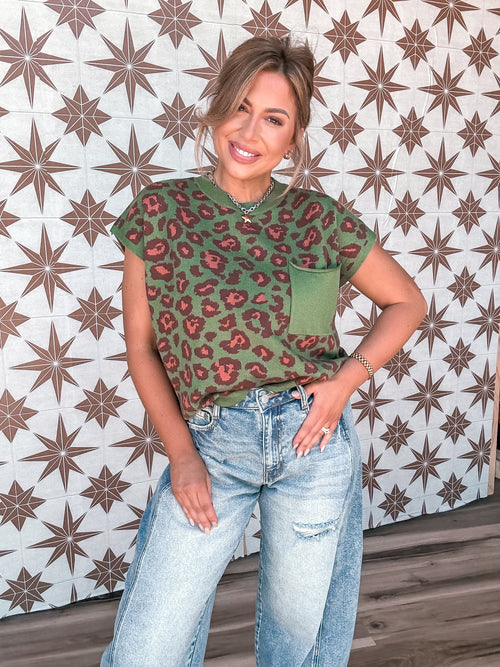 Green Apple Sweater Top