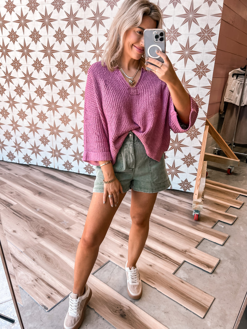 All The Right Spices Sweater (Pink)