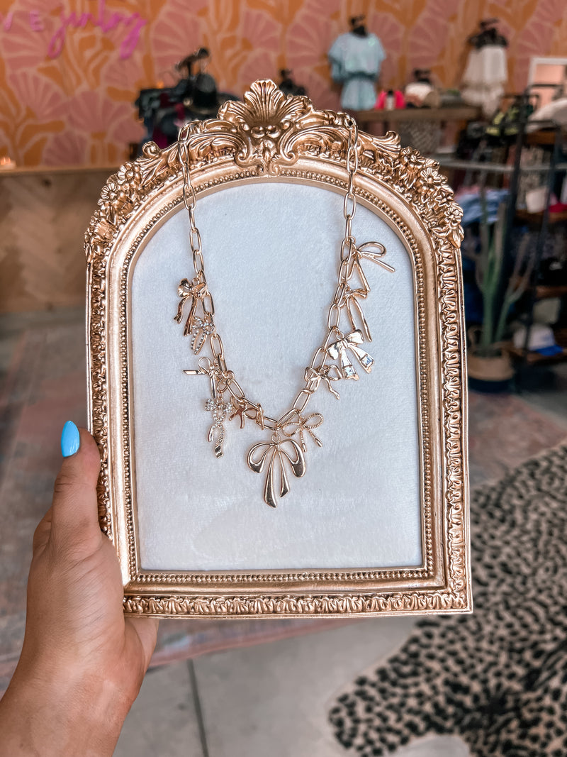 Bow Party Necklace