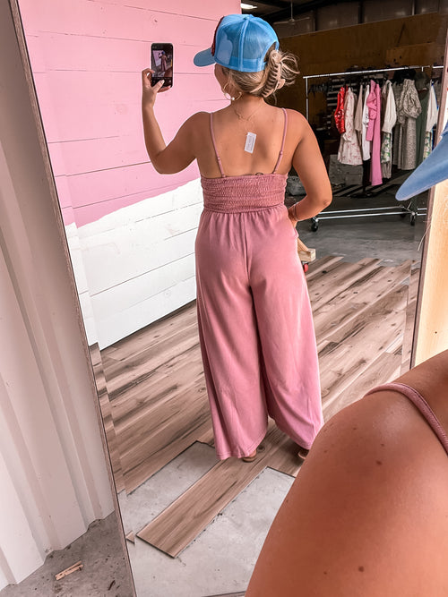 The Megan Jumpsuit (Mauve)