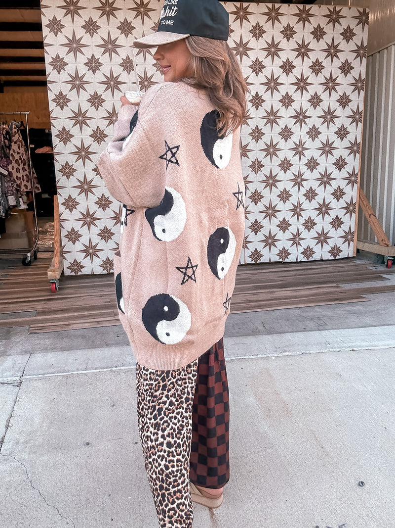 Yin Yang Star Cardigan