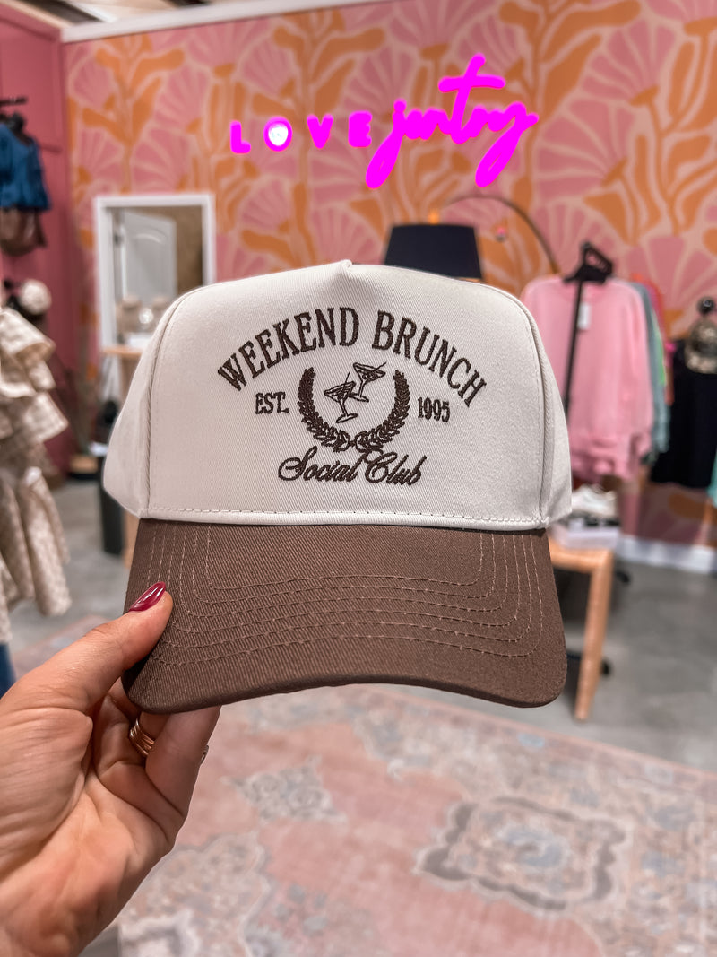 Weekend Brunch Club Trucker Hat