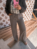 Fall Gingham Pants