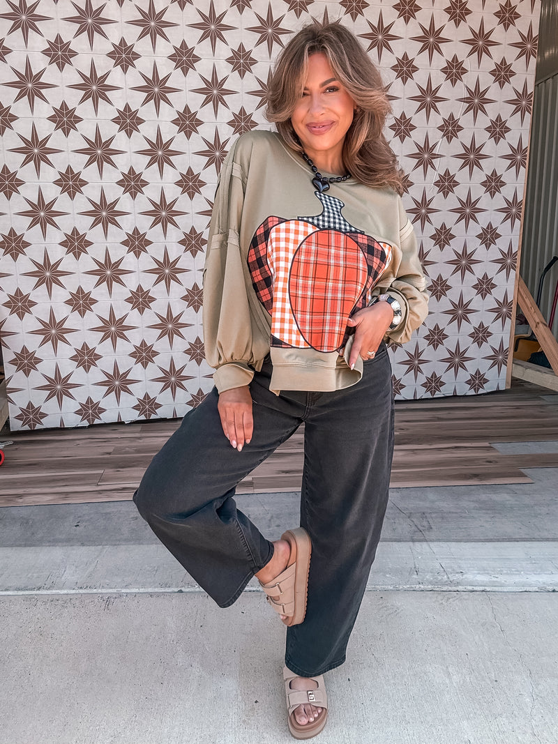 Plaid Pumpkin Tunic