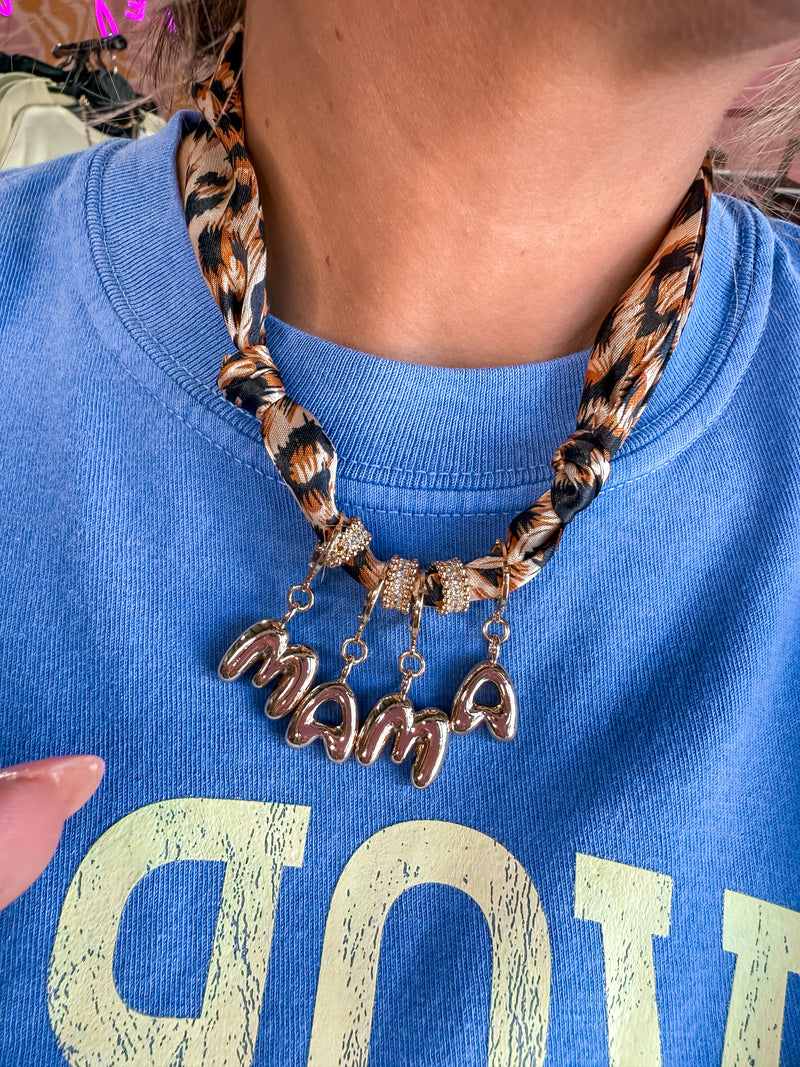 MAMA Bubble Charm Necklace