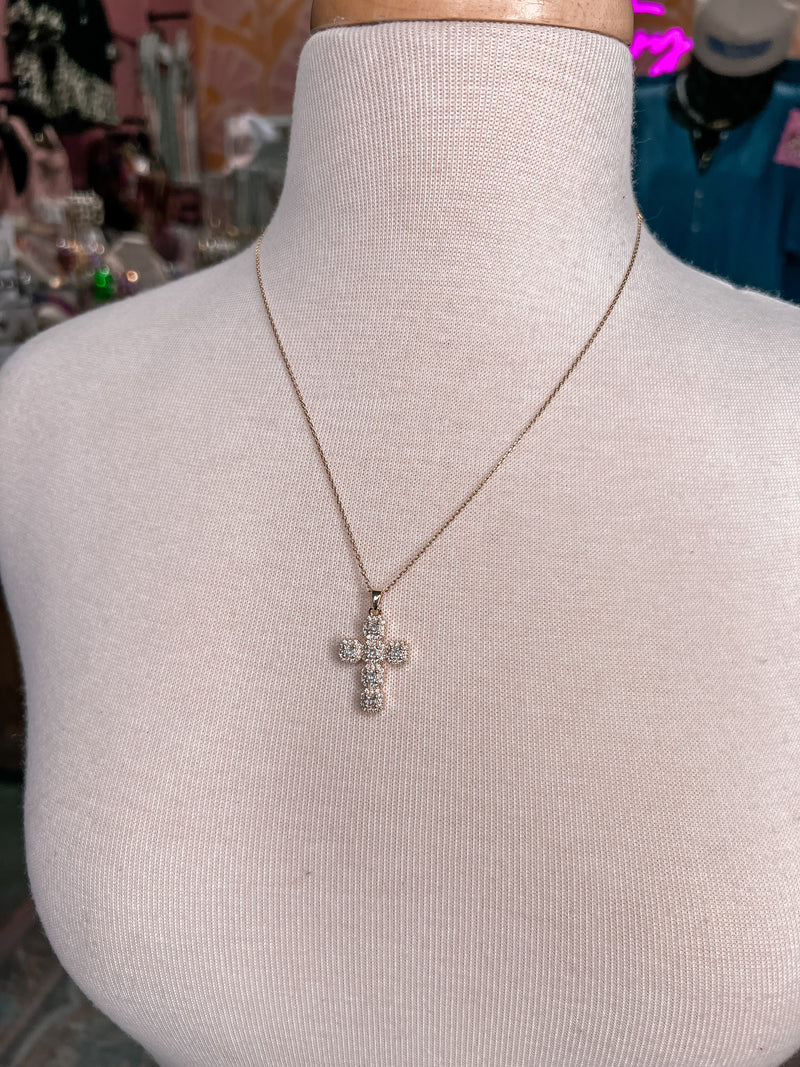 Diamond Cross Necklace