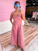 The Megan Jumpsuit (Mauve)