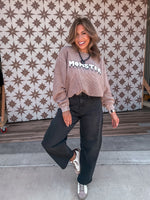 MOMSTER Corded Pullover