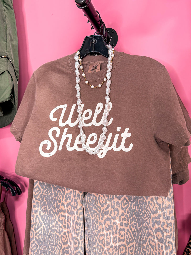 Well Sheeyit Mocha Tee