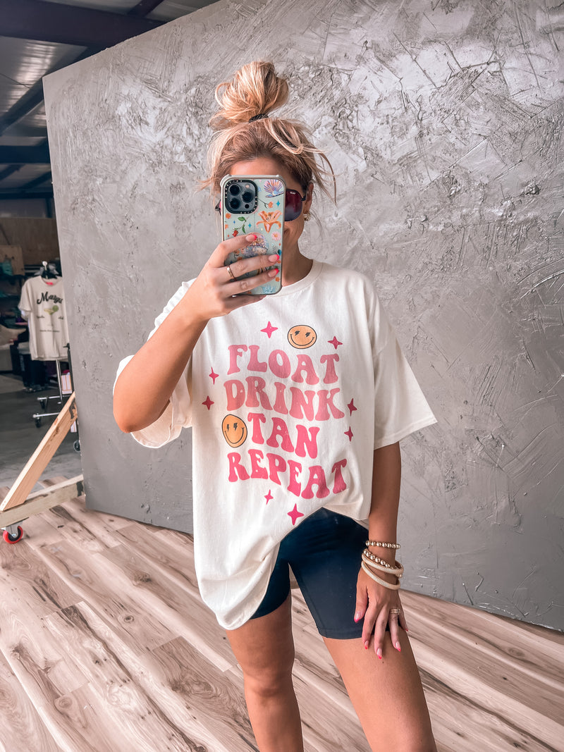 Float Drink Repeat Tee