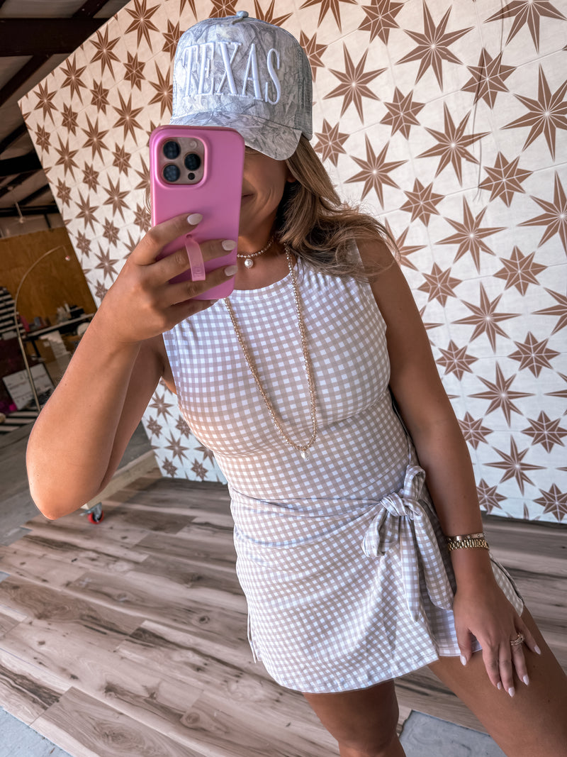 Gingham Athletic Dress
