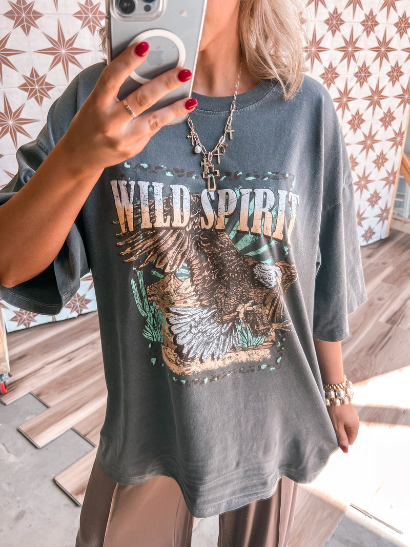 Wild Spirit Eagle Graphic Tee