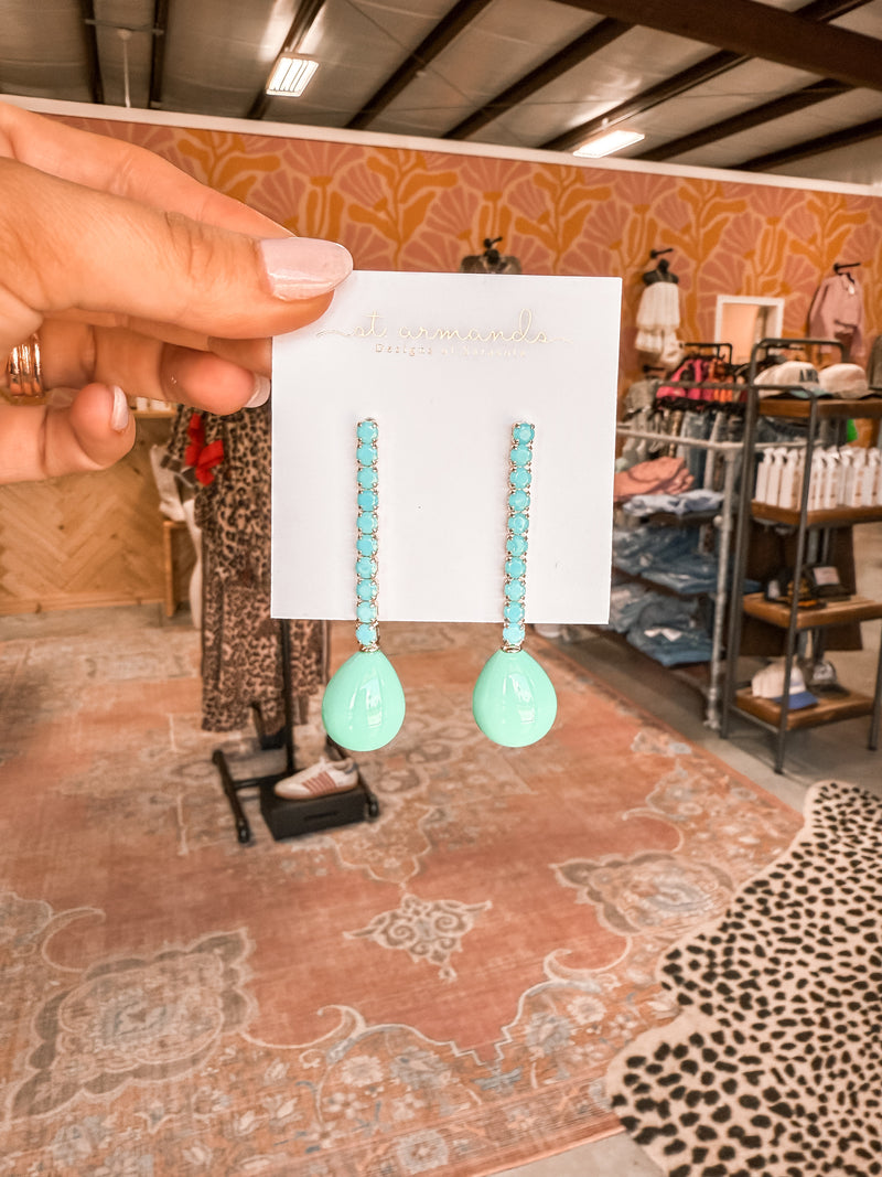 Turquoise Drop Earring