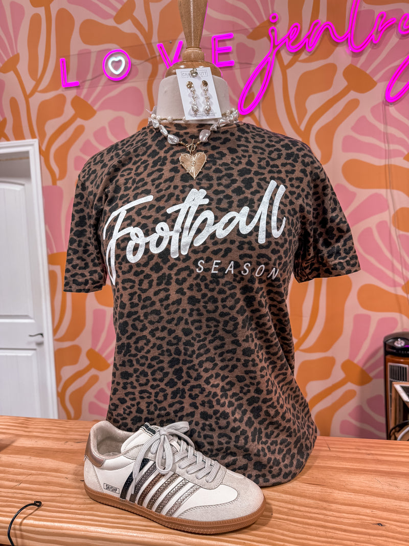 Football Leopard Tee