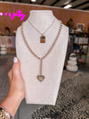 Rachel Heart Pendant Necklace