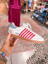 Stevie Red Stripe Sneaker
