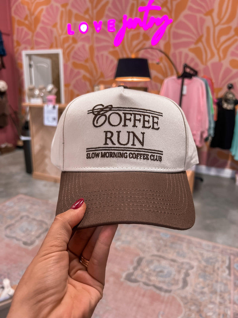 Coffee Run Trucker Hat