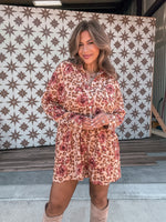 Leaves Are Falling Romper