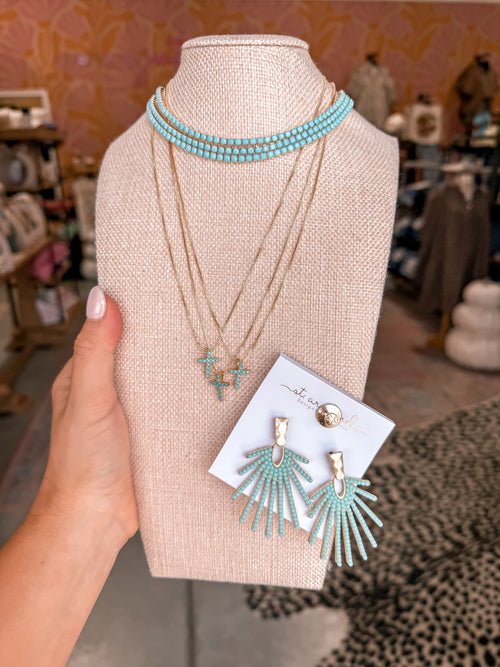 Raya Cross Necklace