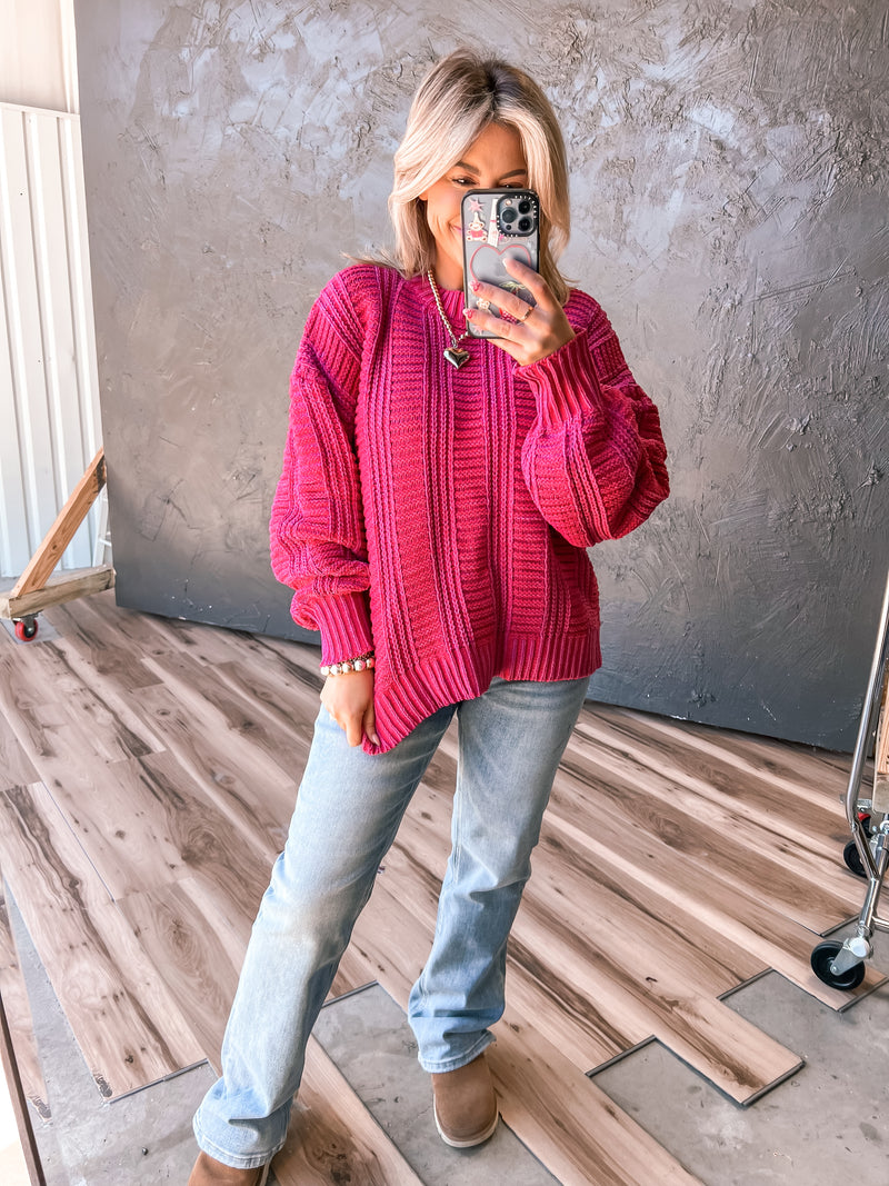 Cozy Sweater Knit Top