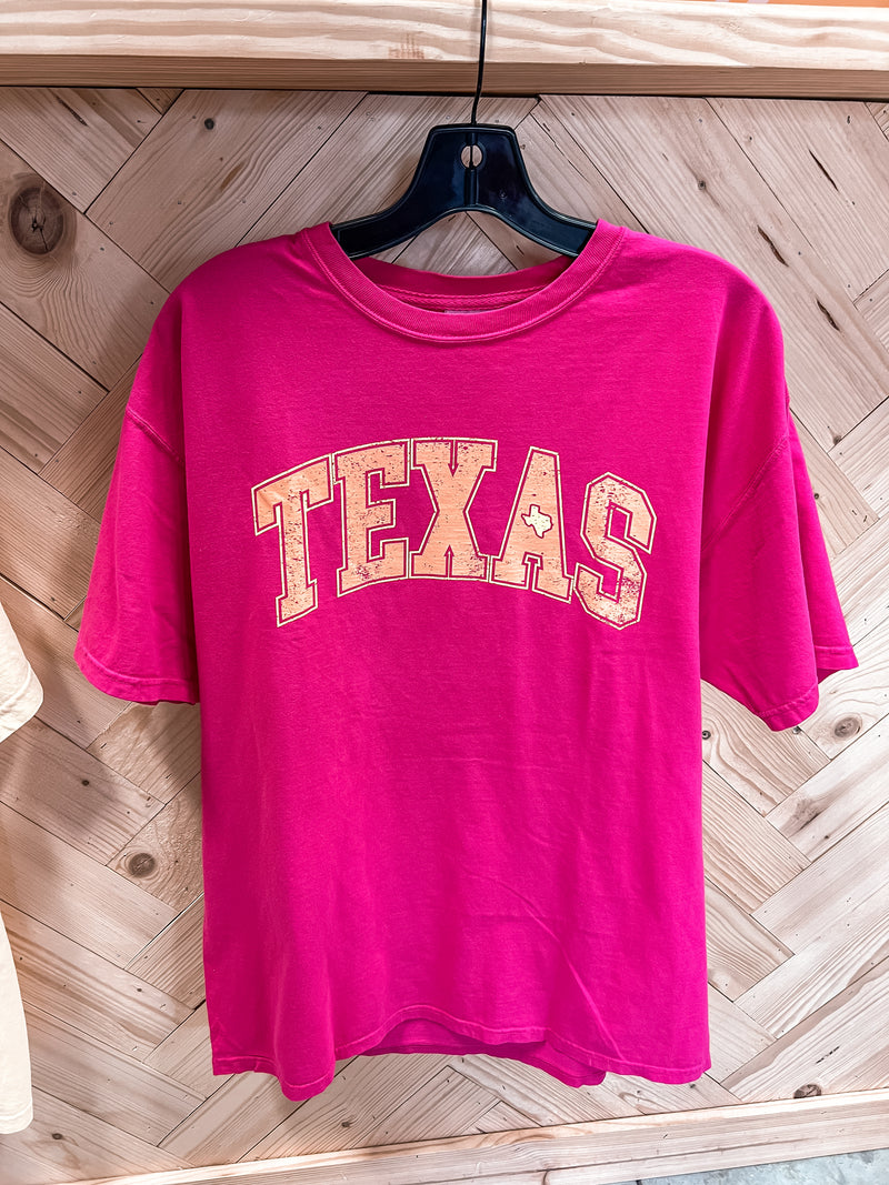 Texas Peony Pink Tee