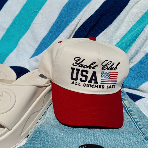 Yacht Club USA Trucker Hat