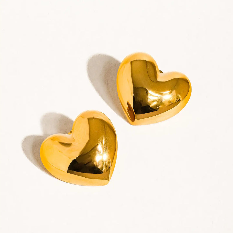 Heart Studs